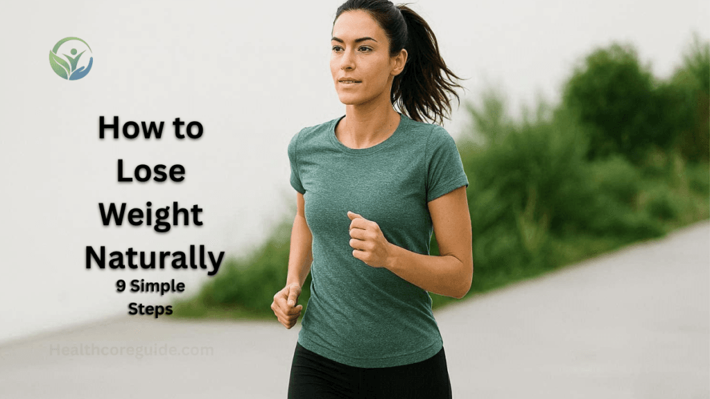 how to lose weight naturally 9 simple steps guide