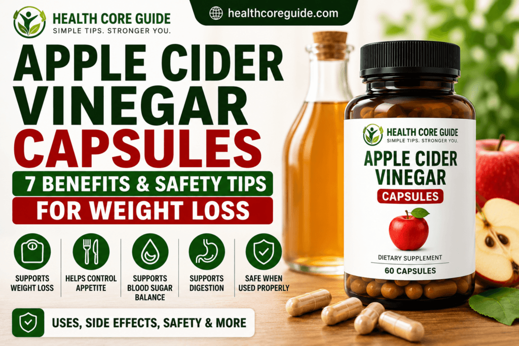 apple cider vinegar capsules for weight loss