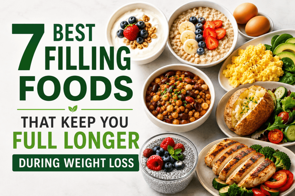 filling foods that keep you full during weight loss
