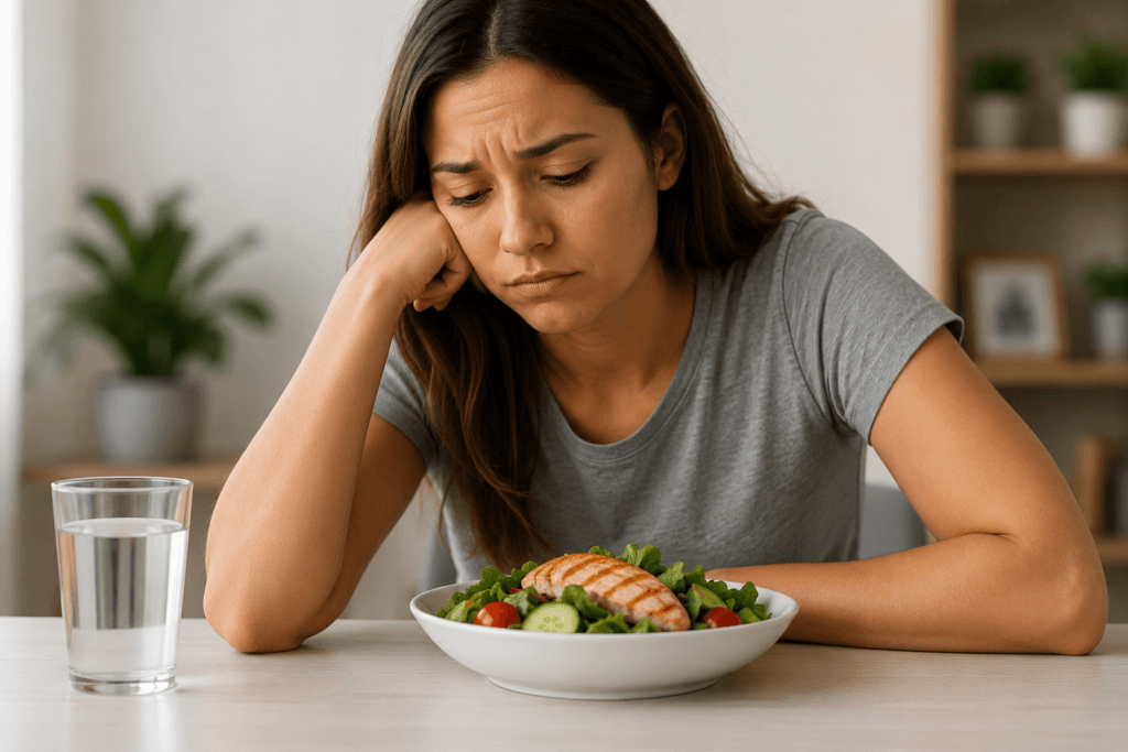 still hungry after eating healthy meal