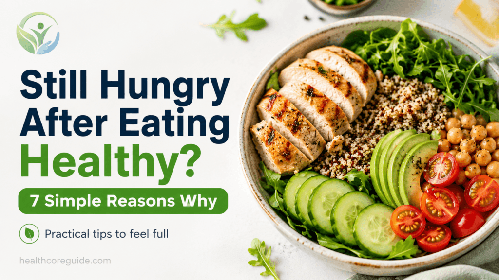 still hungry after eating healthy