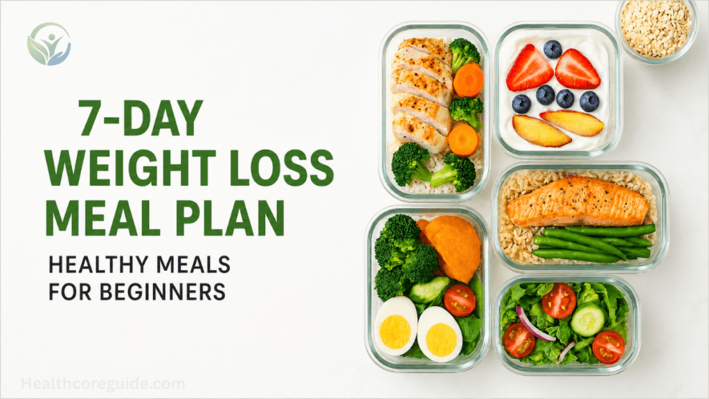 7-day weight loss meal plan