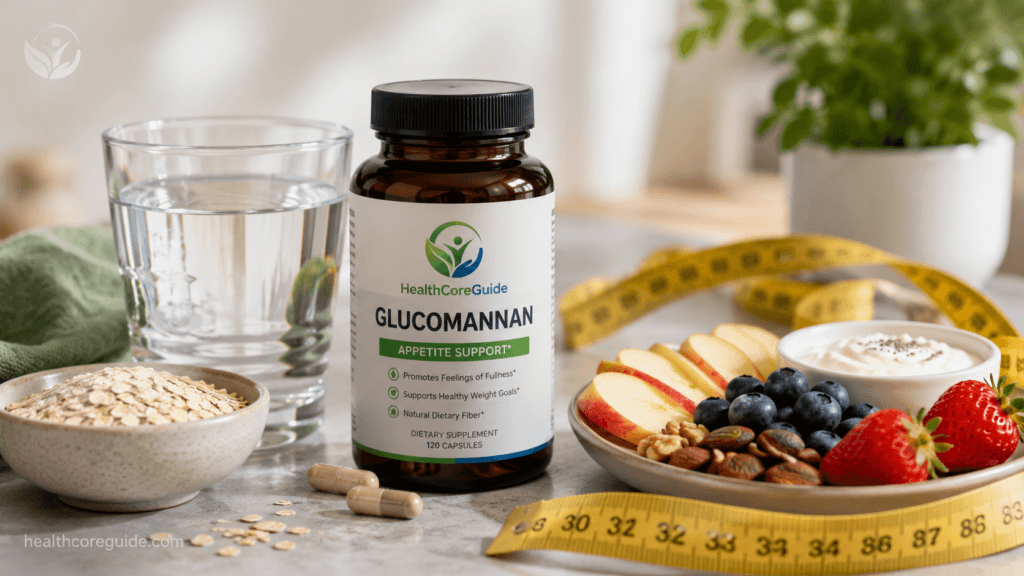 How glucomannan supplement for weight loss supports appetite control